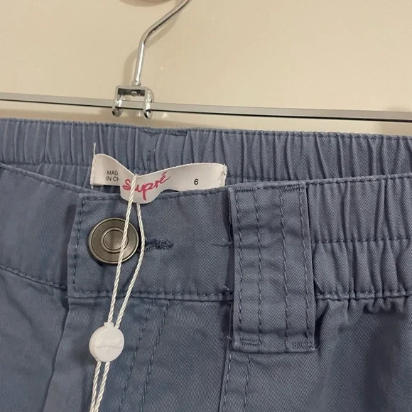 Blue Supre Cargo Pants Size 6 NWT - Picture 5 of 7